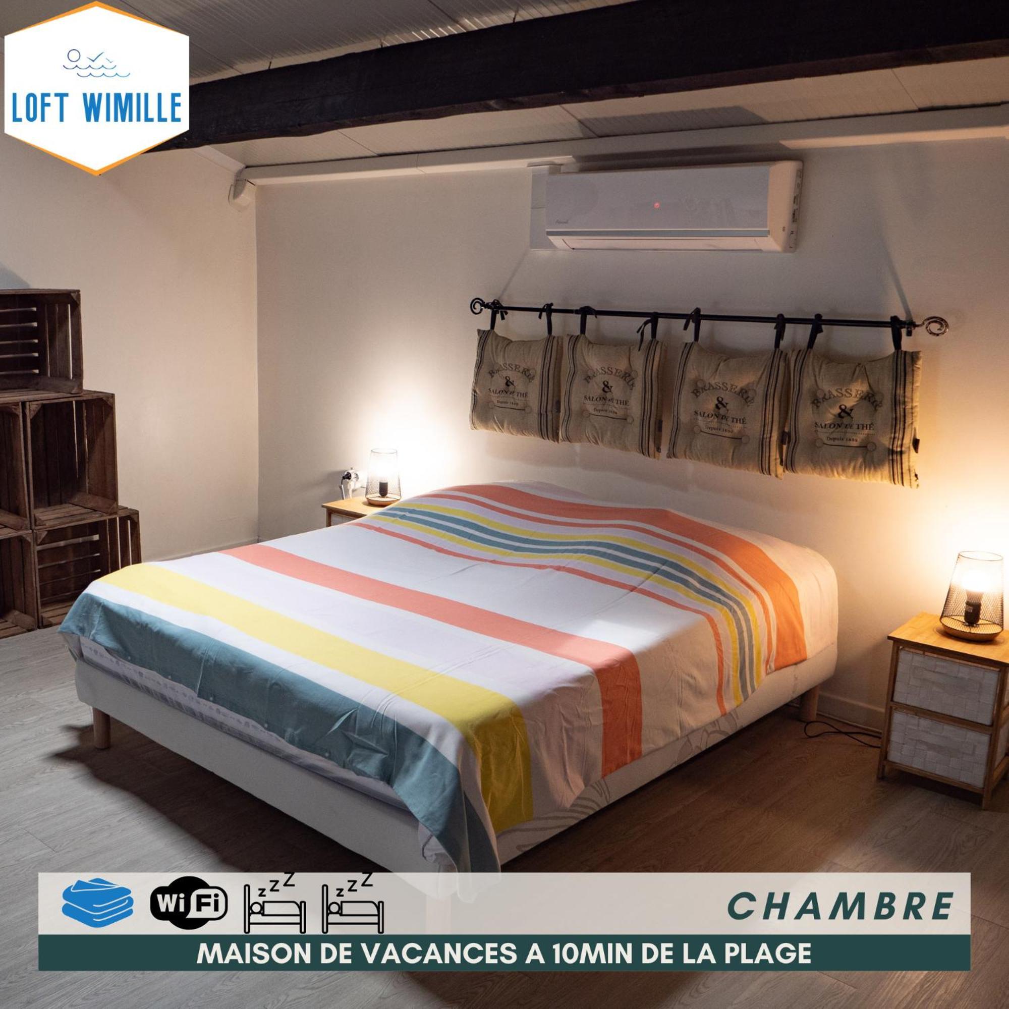 Loft Spacieux A Wimille, Proche De Nausicaa Et Des Plages, 8 Couchages ภายนอก รูปภาพ