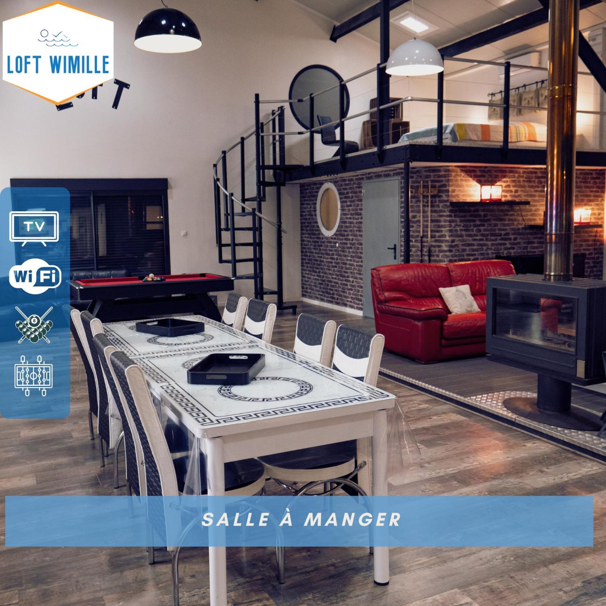 Loft Spacieux A Wimille, Proche De Nausicaa Et Des Plages, 8 Couchages ภายนอก รูปภาพ